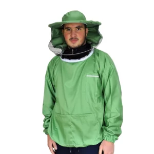 Pčelarska bluza sa skidanjem šešira (zelena) [keper]